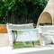 Tropical Path Scenery Design by Christine Reichow Outdoor Printed Pillow